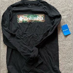 Men’s black columbia long sleeve